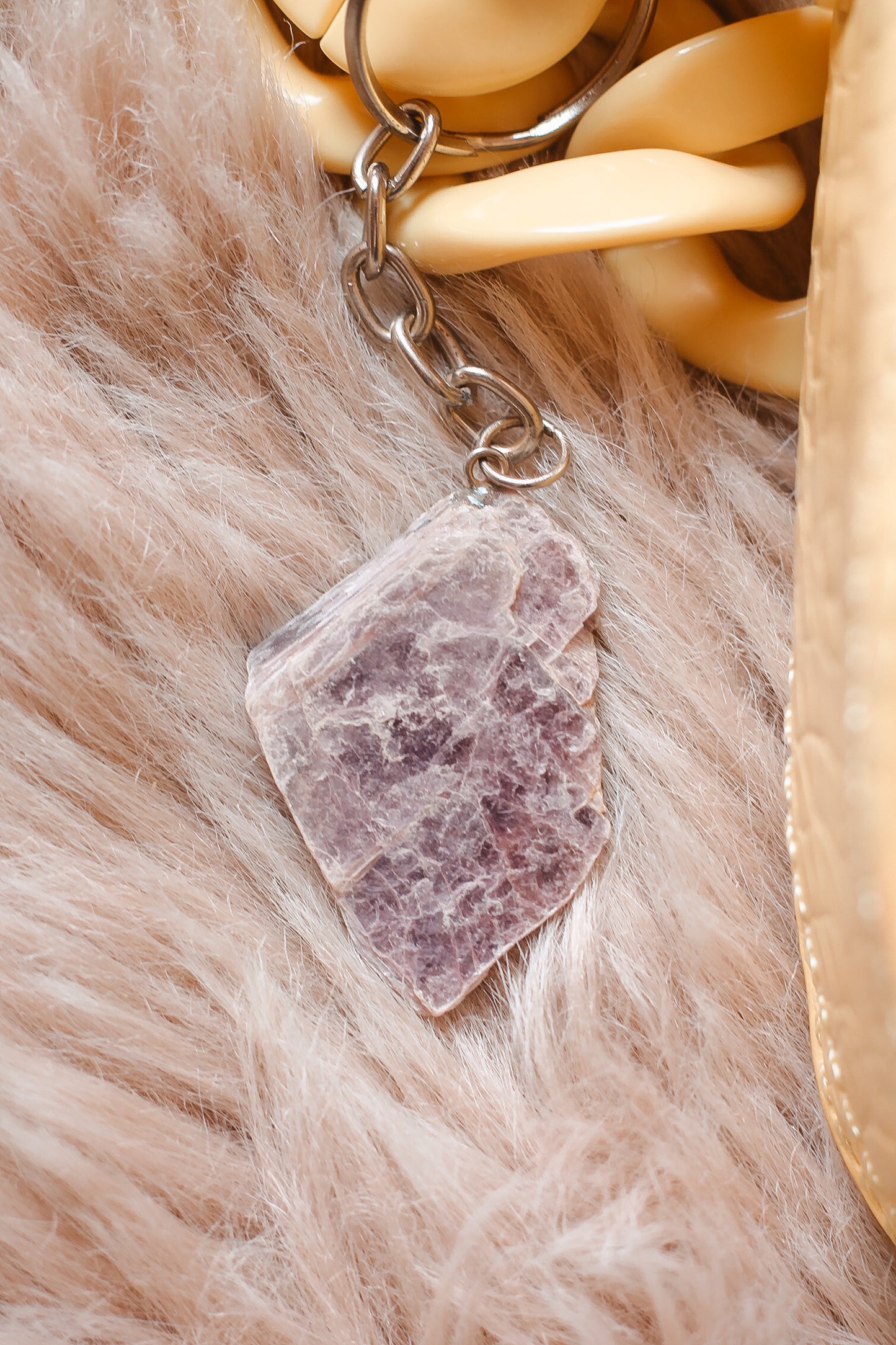 Lepidoliet sleutelhanger