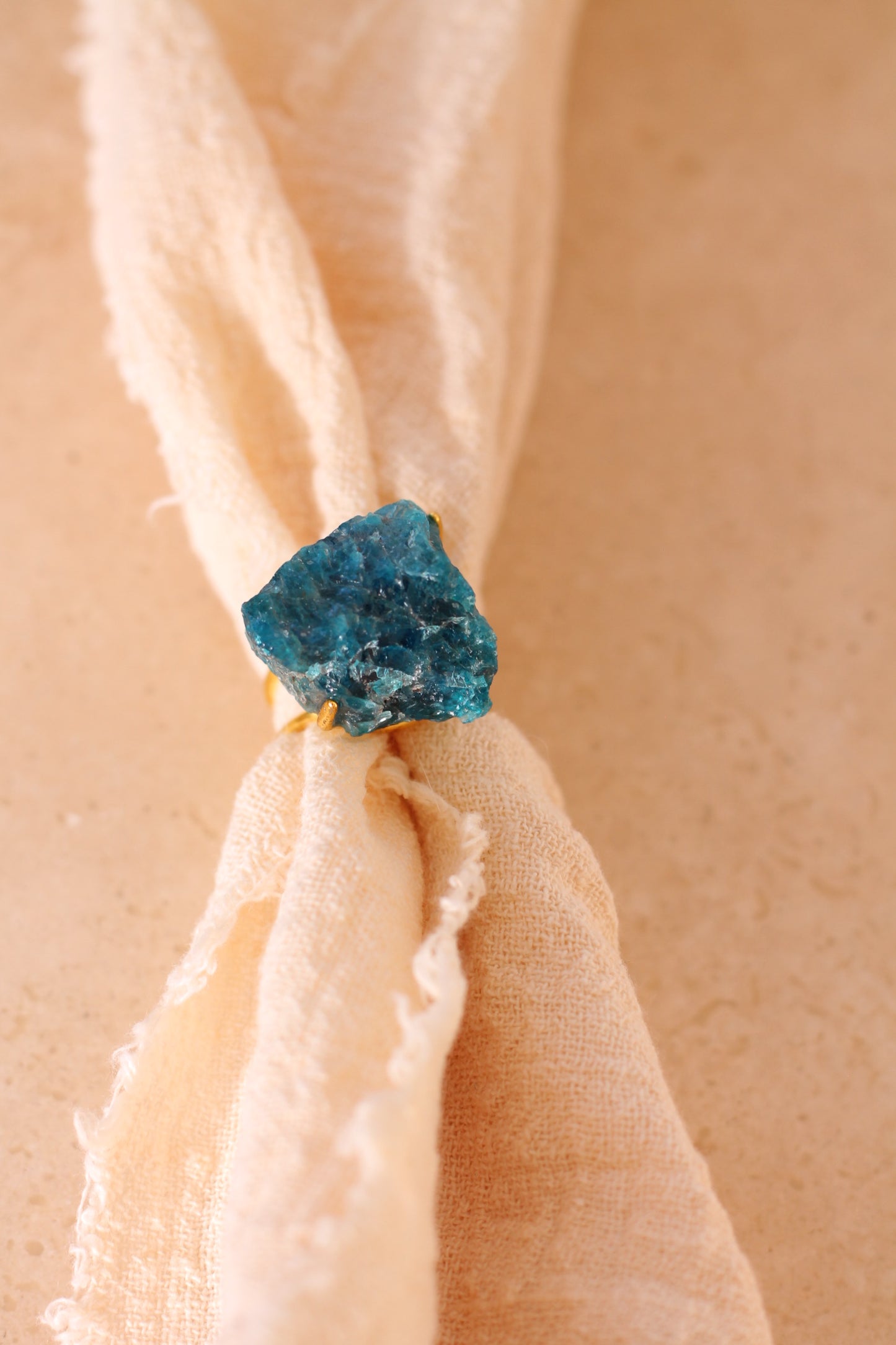 Chrysocolla Ring - Raw