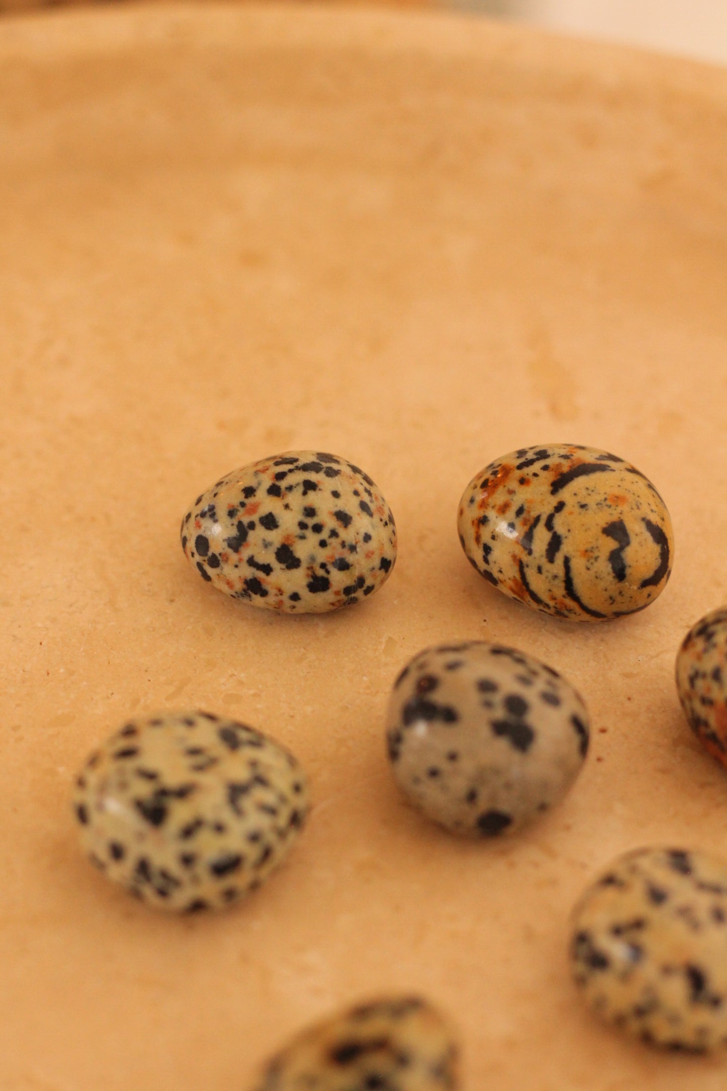 Dalmatiër Jaspis tumble stone