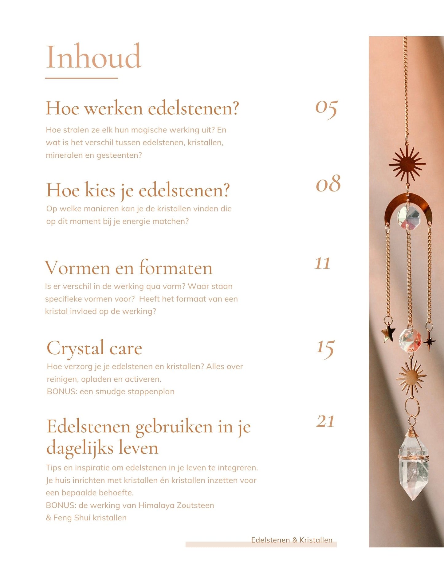 Inhoudsopgave van het e-book