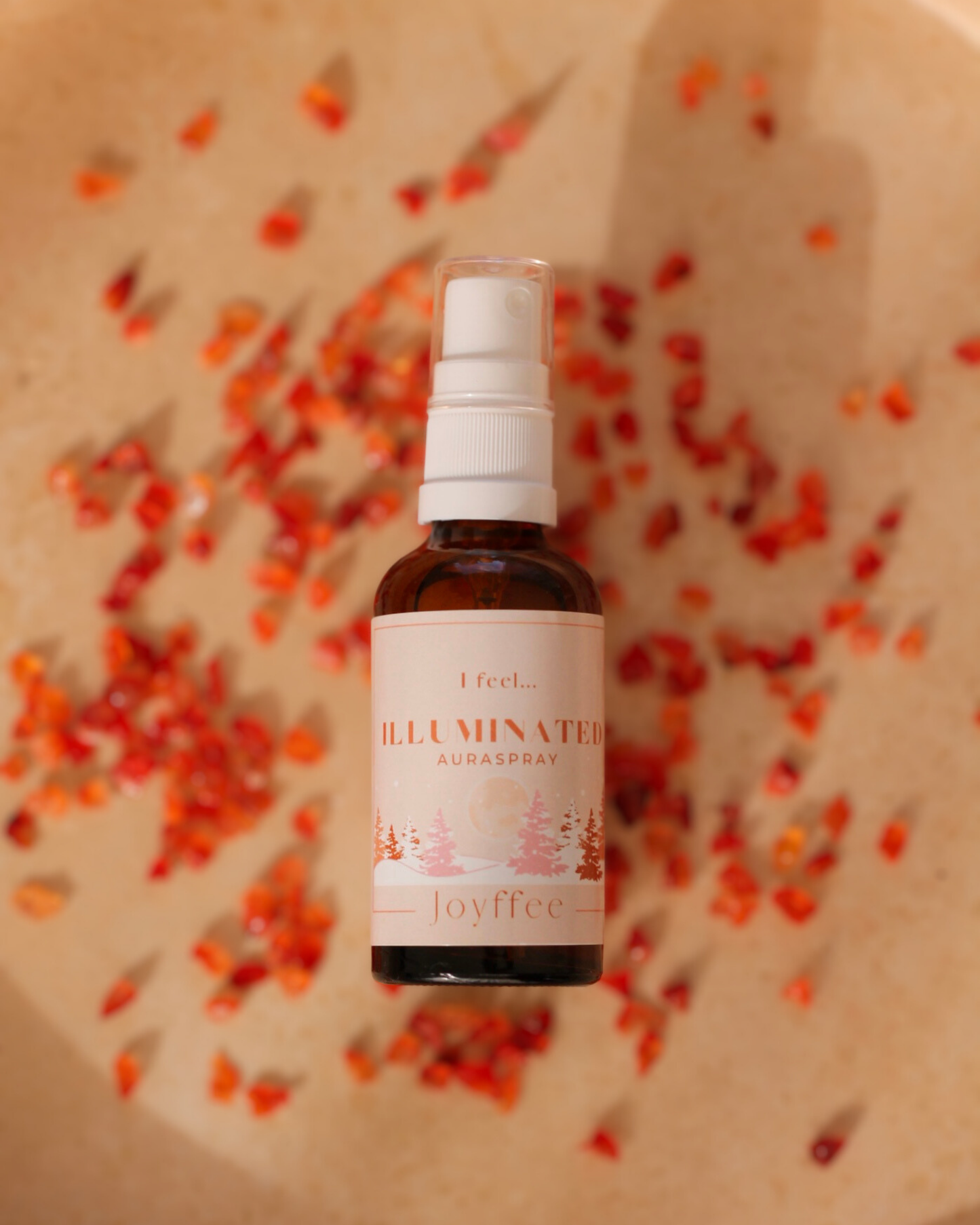 I feel Illuminated - Auraspray met Carneool | WINTER limited edition