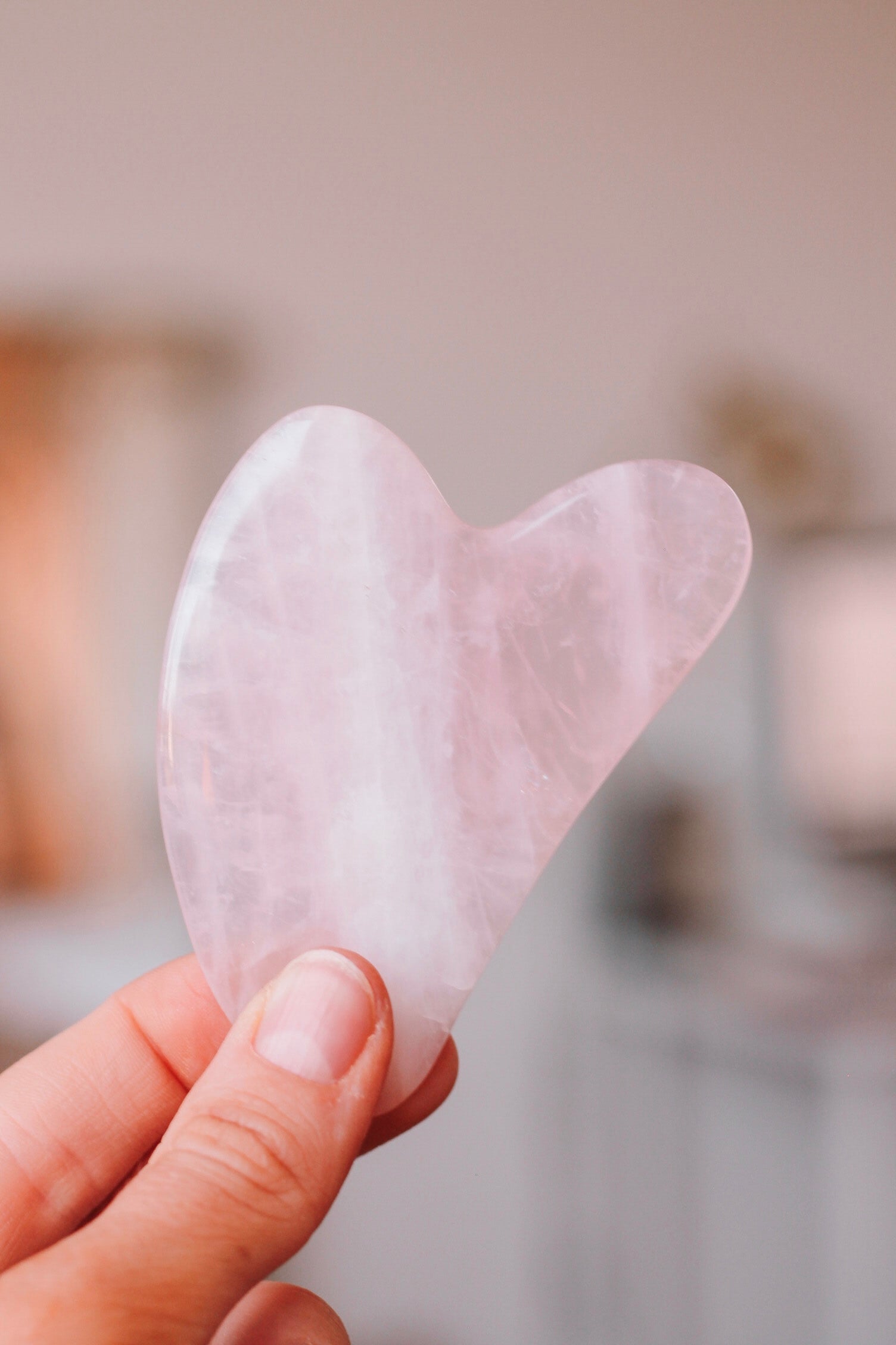 Productfoto van de Rozenkwats Gua Sha