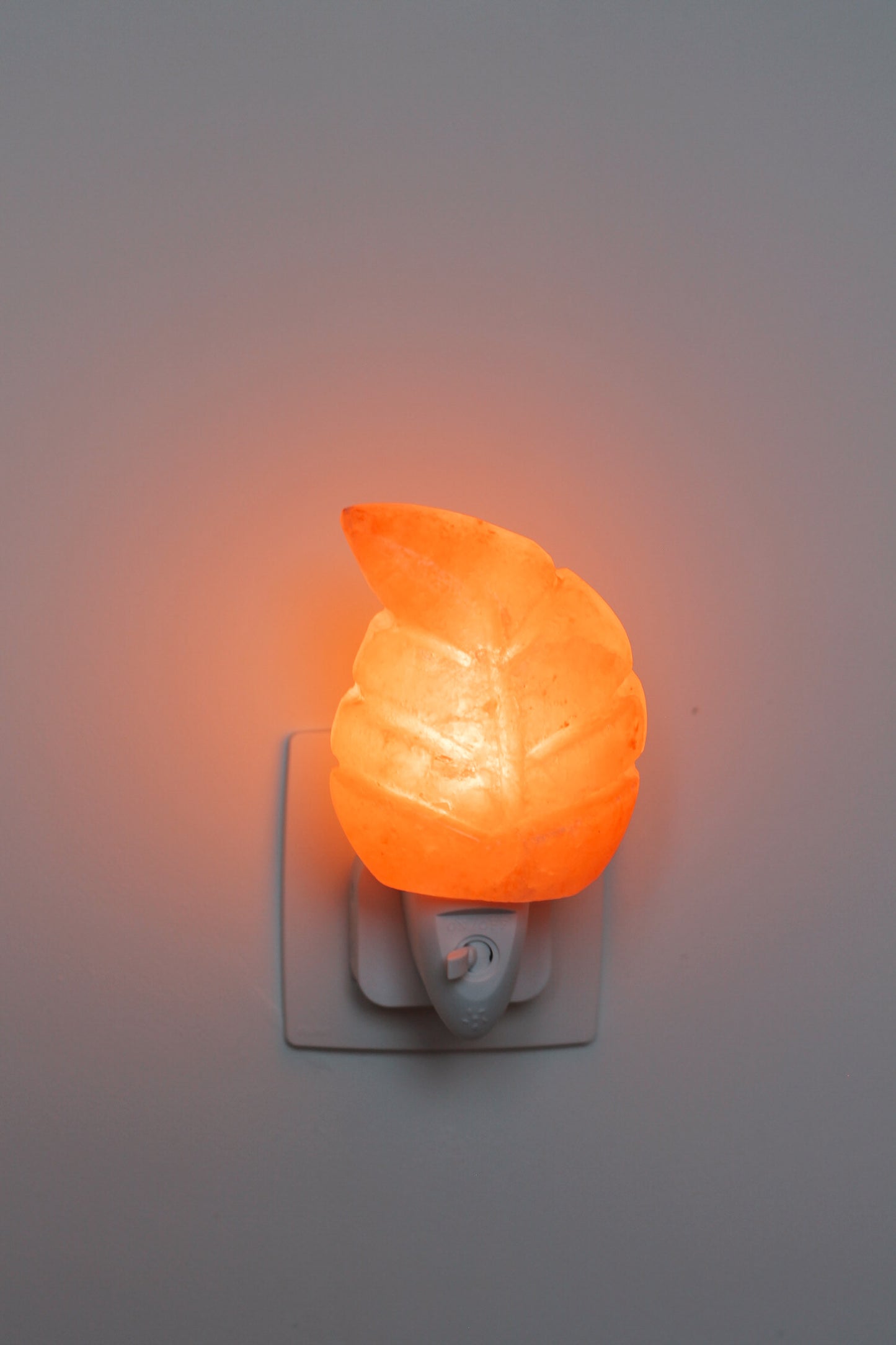 Himalayan salt stone night light