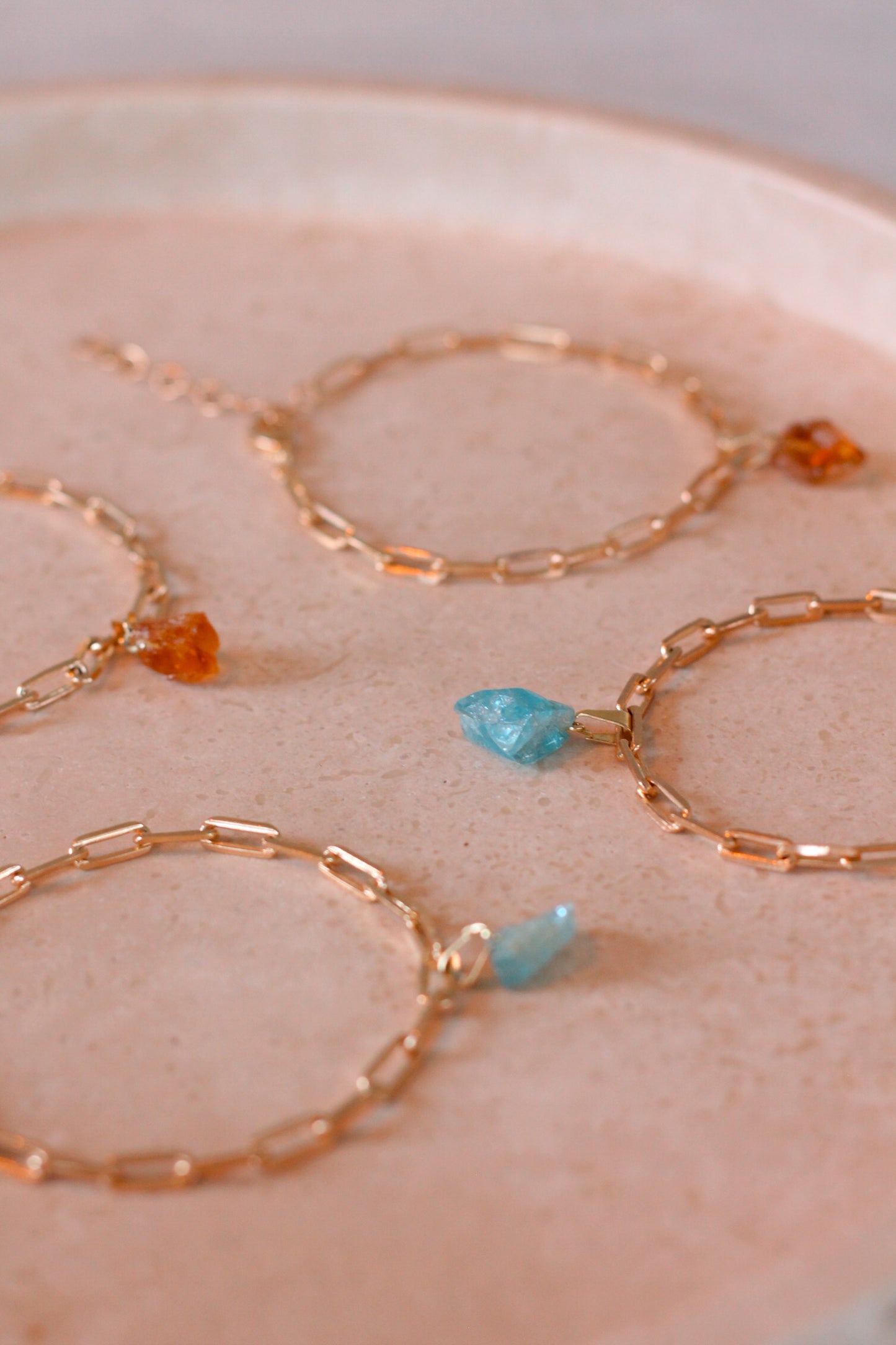 Crystal Bracelet - 18K gold filled