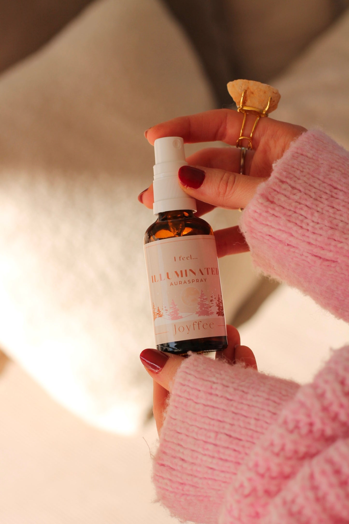 I feel Illuminated - Auraspray met Carneool | WINTER limited edition