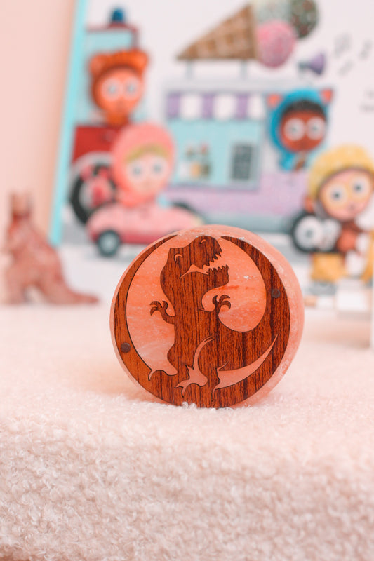 Himalayan salt stone night light