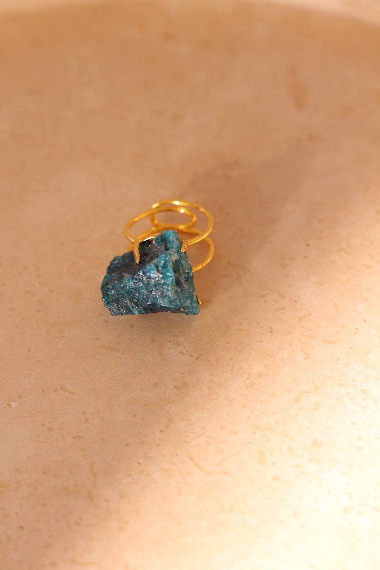 Chrysocolla Ring - Raw
