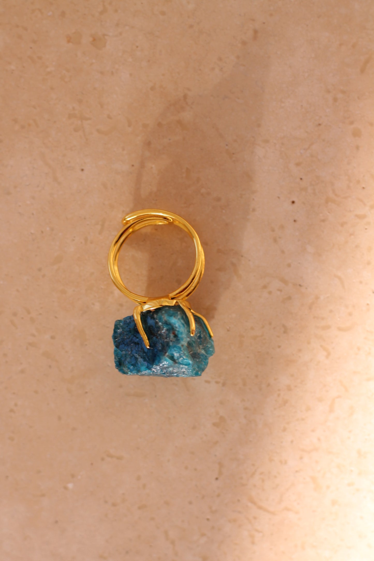 Chrysocolla Ring - Raw