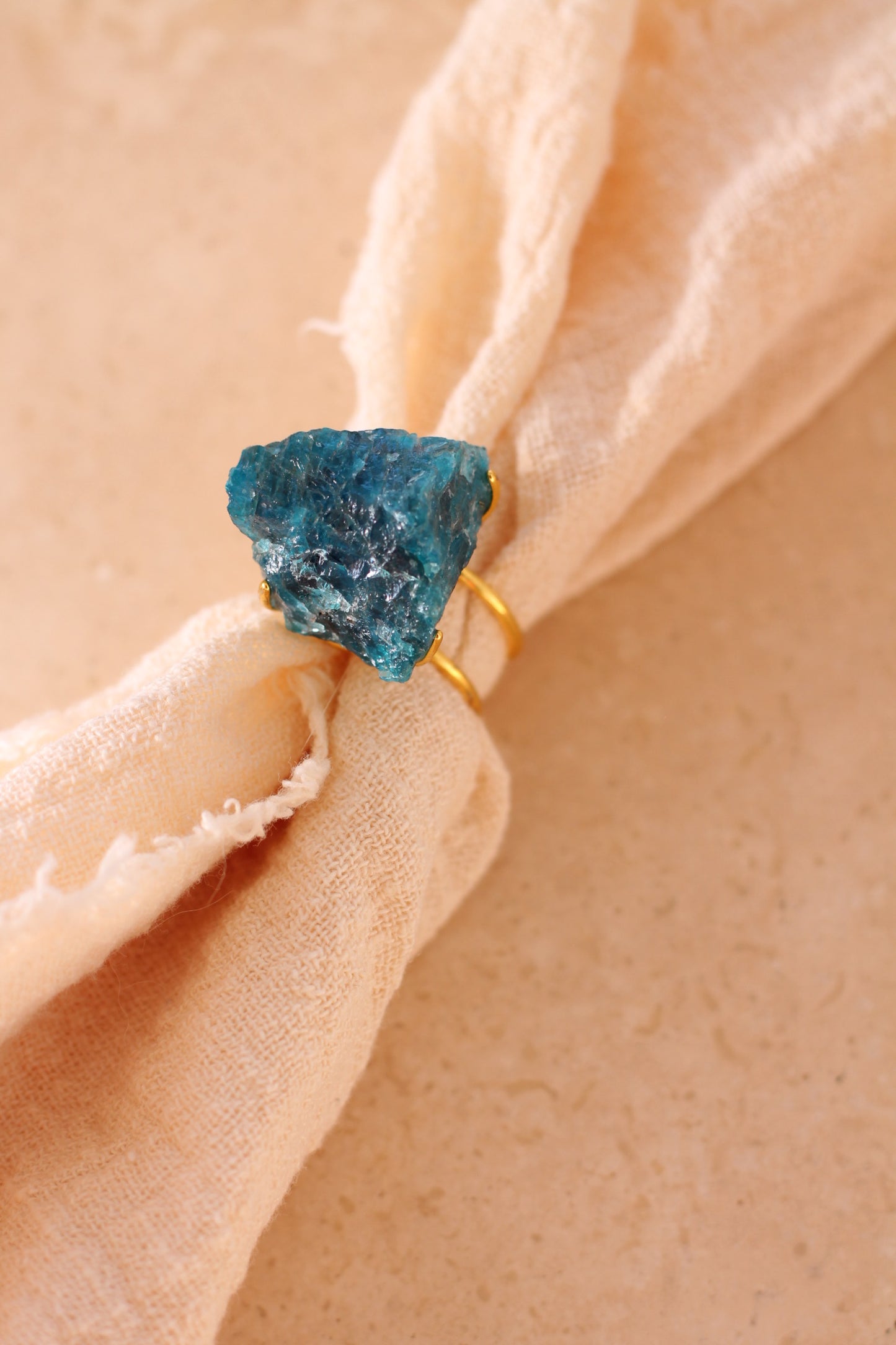 Chrysocolla Ring - Raw