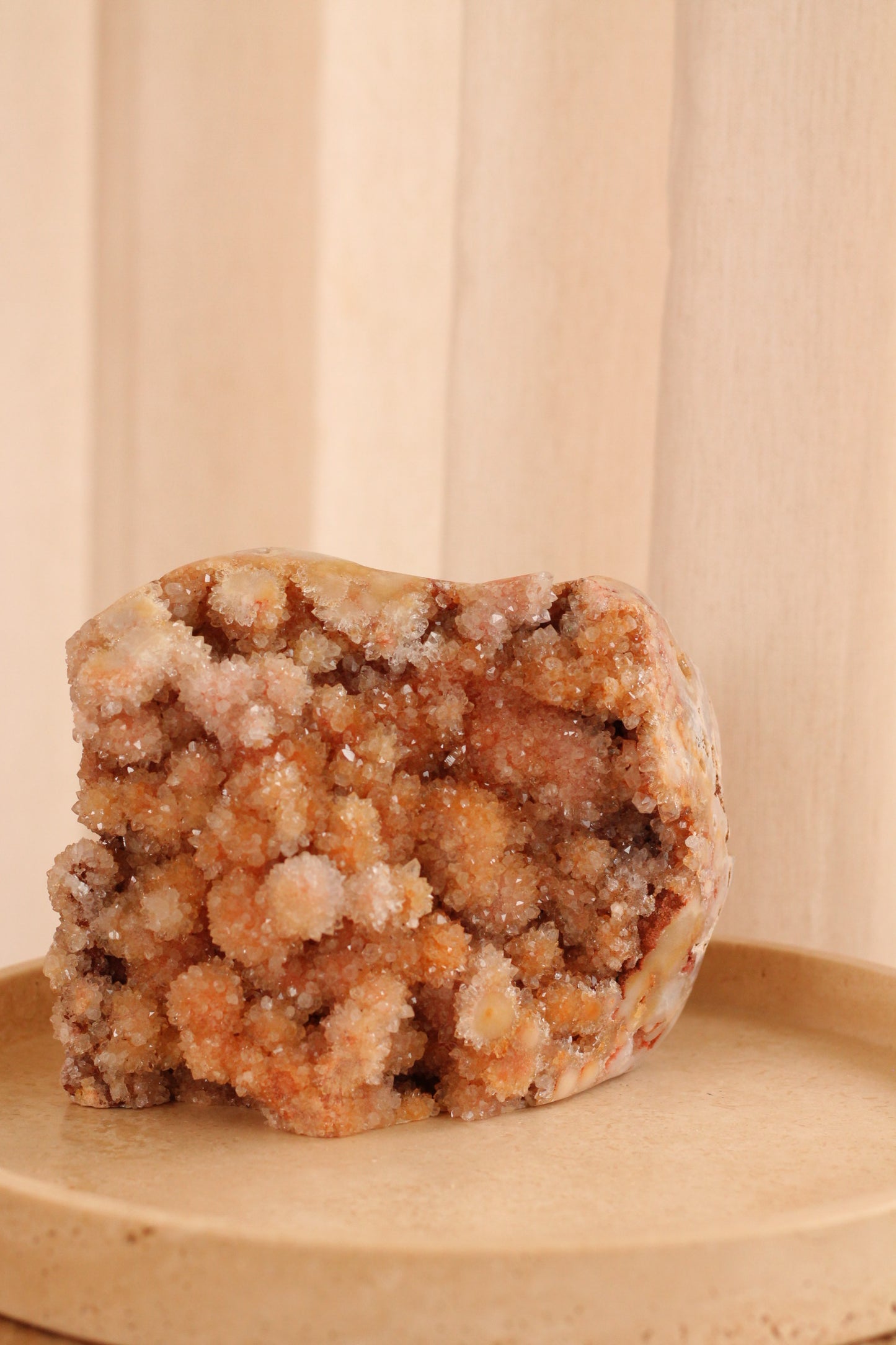 Roze Amethist XXL - semi polished