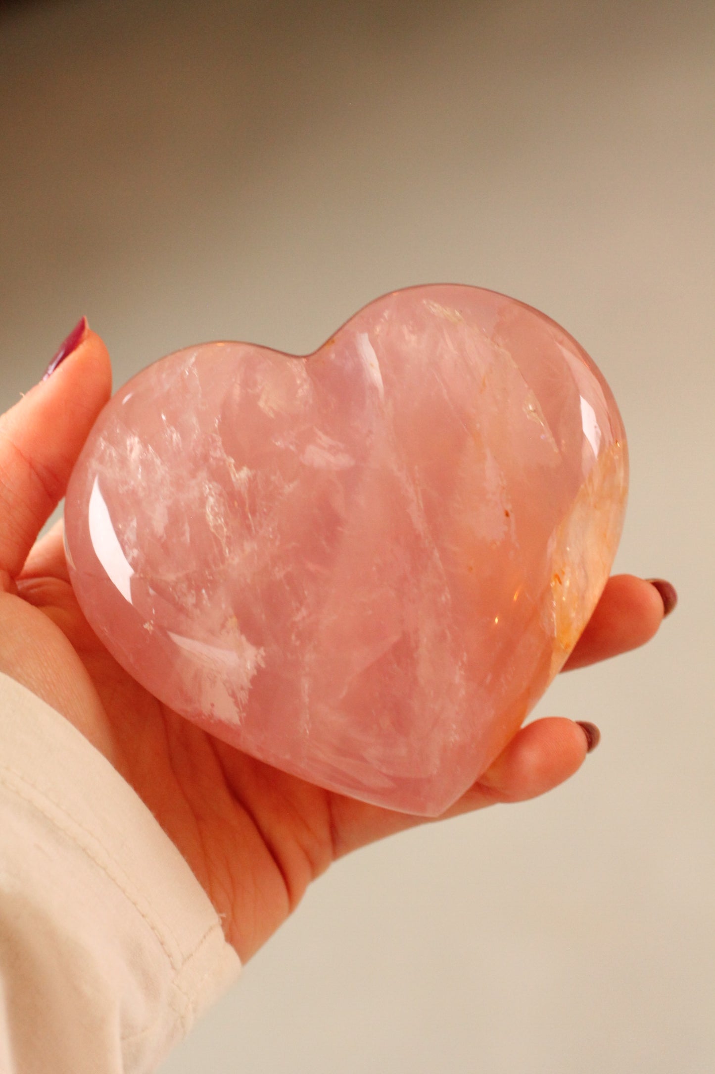 Rozenkwarts - big heart