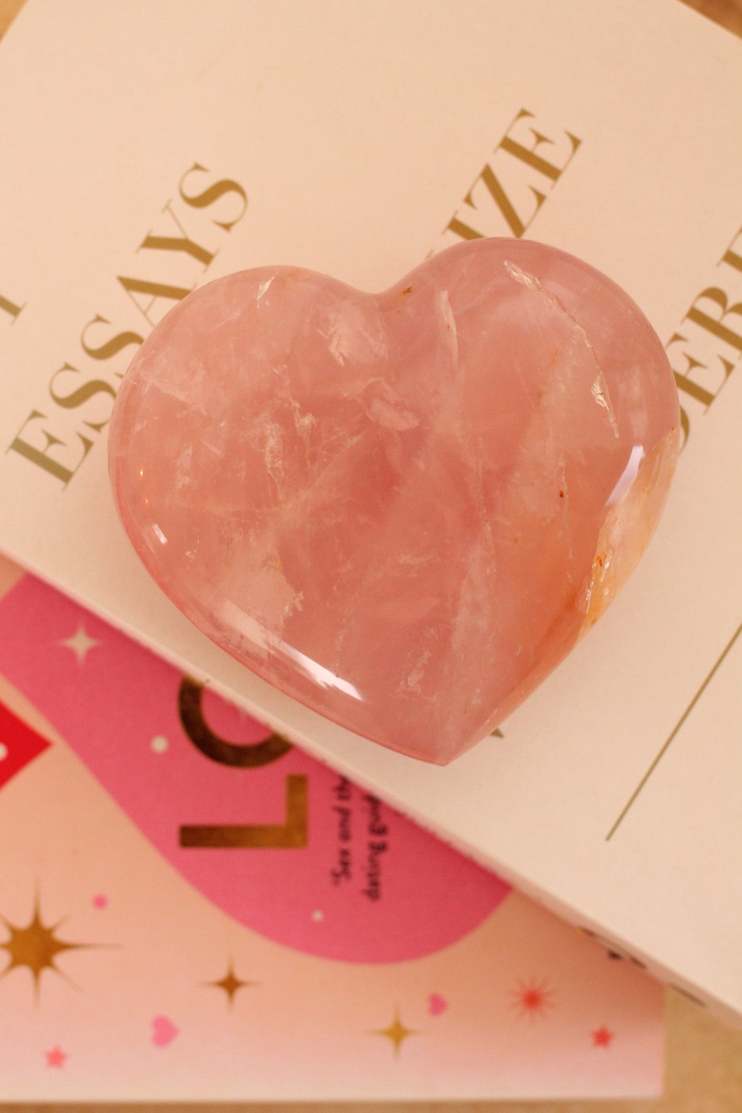 Rozenkwarts - big heart