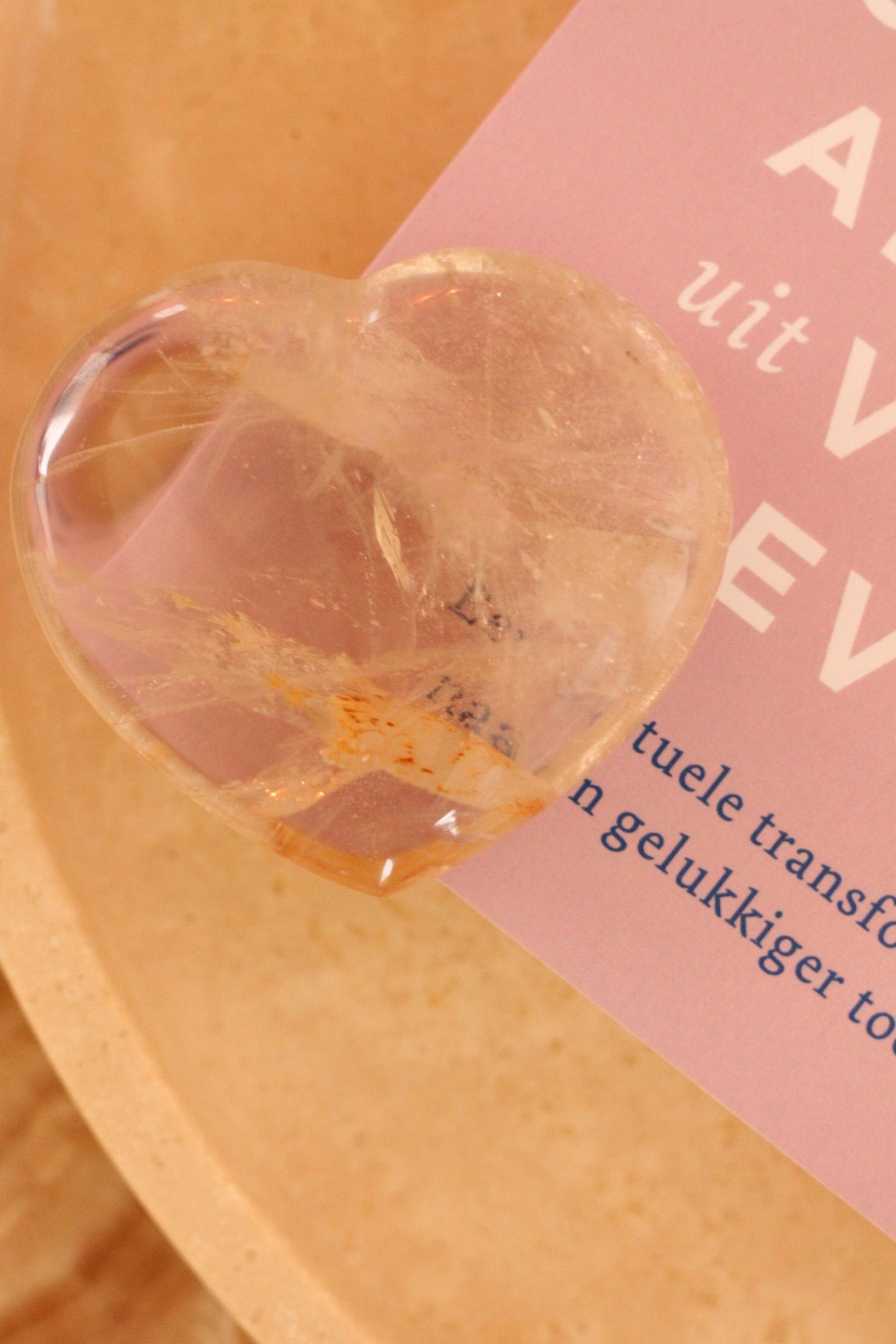 Bergkristal - big heart