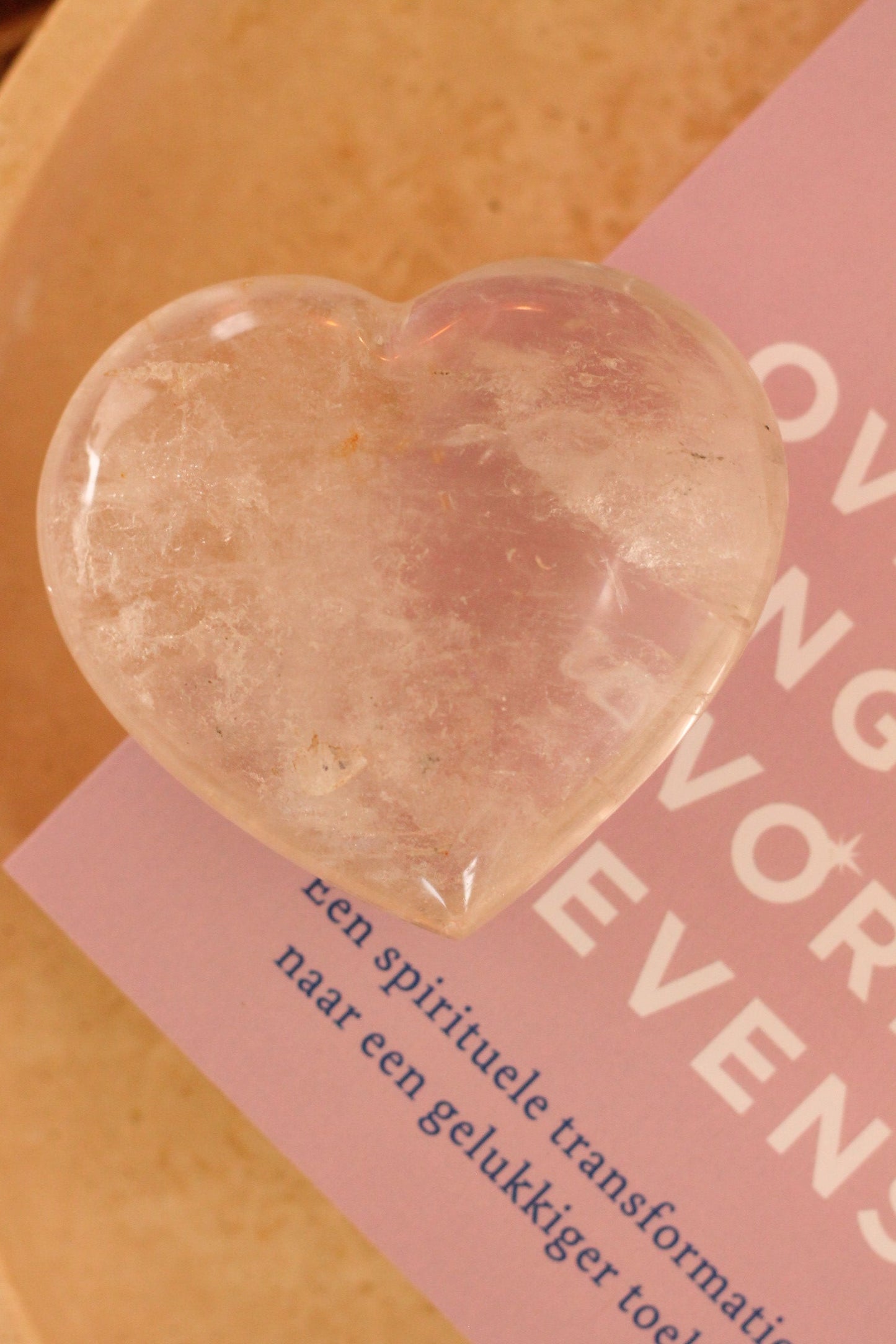 Bergkristal - big heart