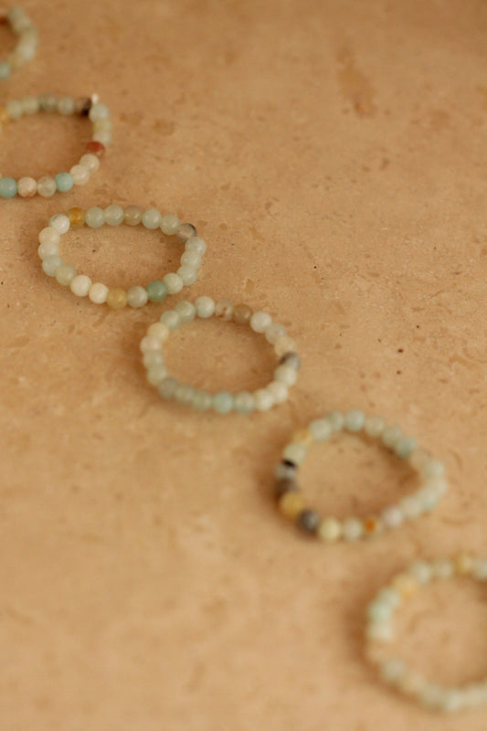 Sfeerbeeld van de Edelsteen Ring Elastisch