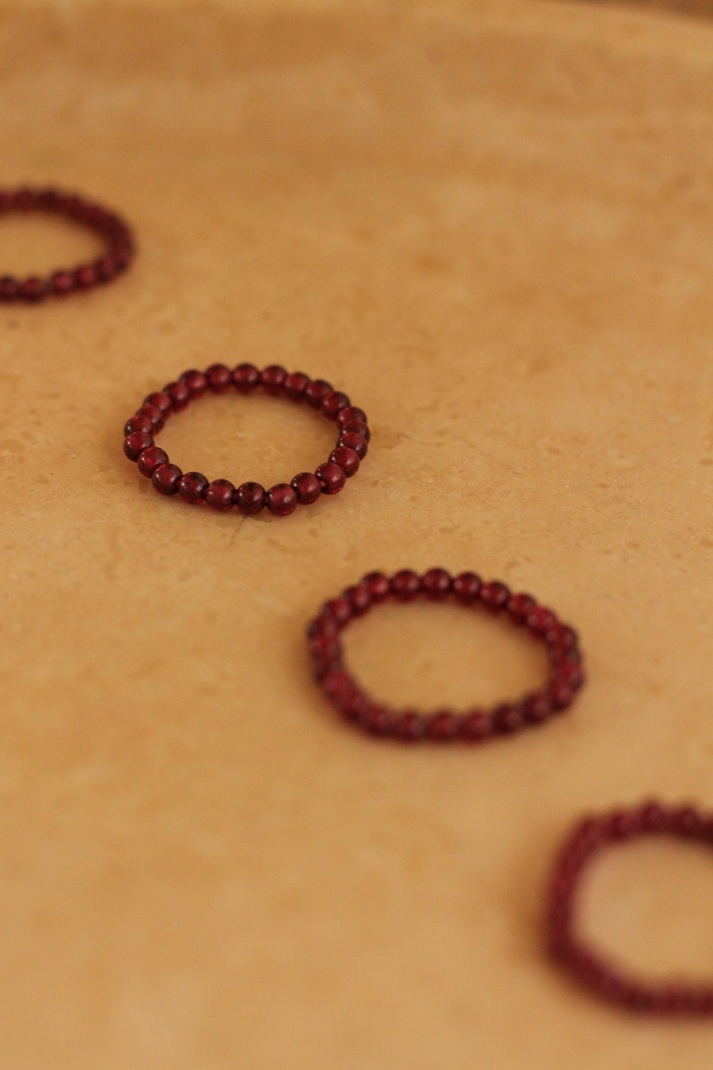 Edelsteen Ring - Elastisch