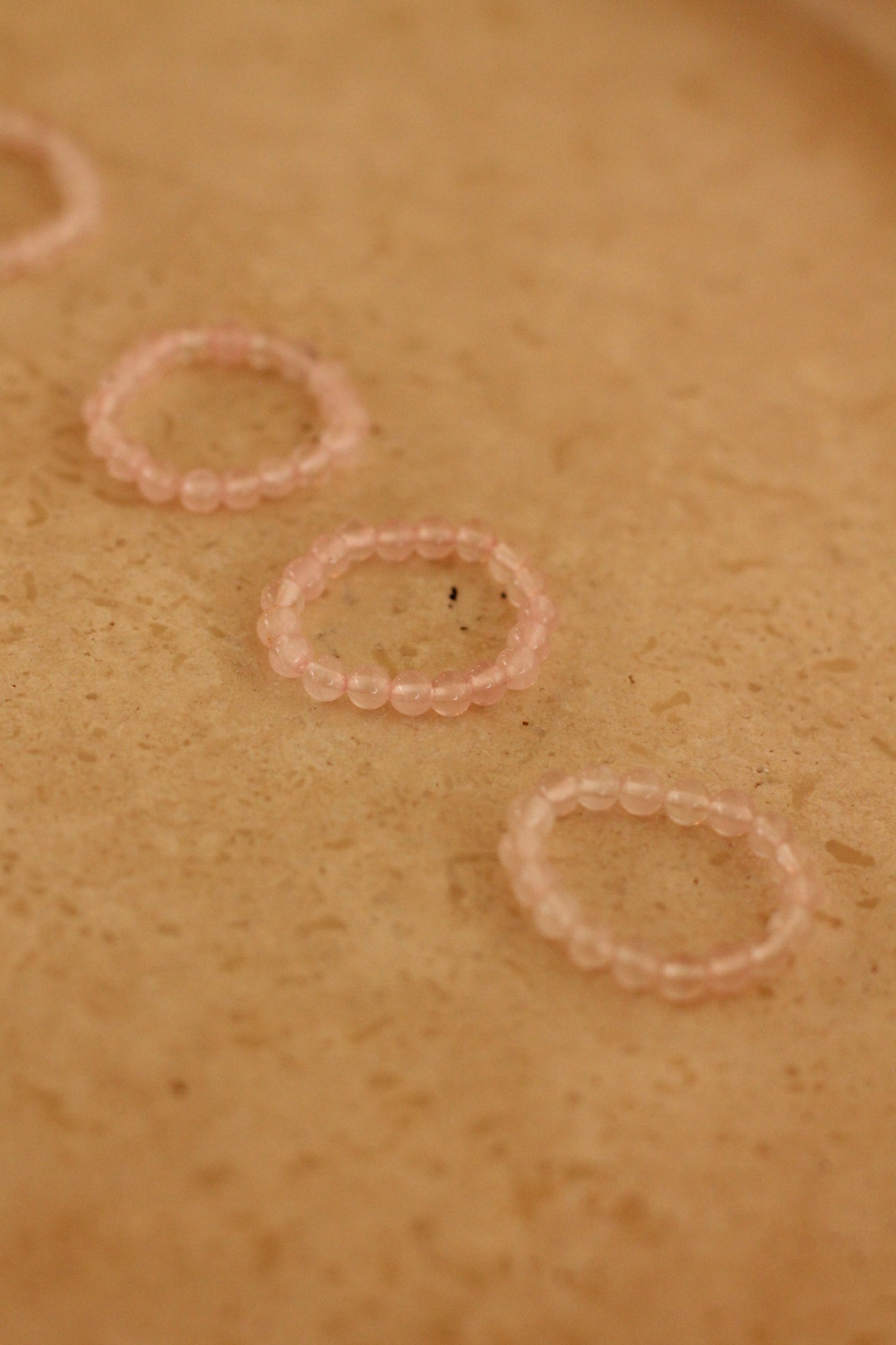 Edelsteen Ring - Elastisch