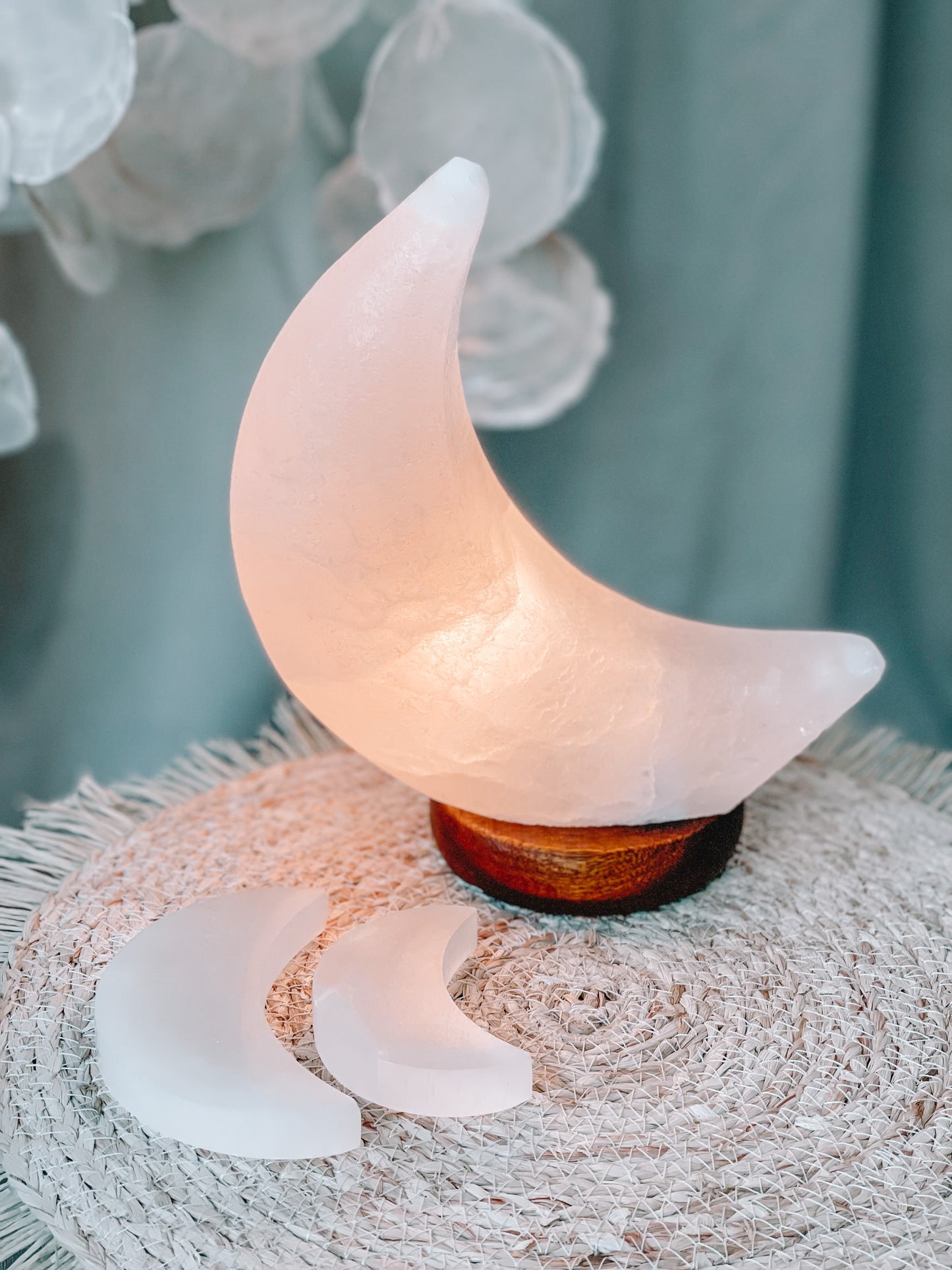 Moon🌙 Himalayan Salt Lamp (2 colors)
