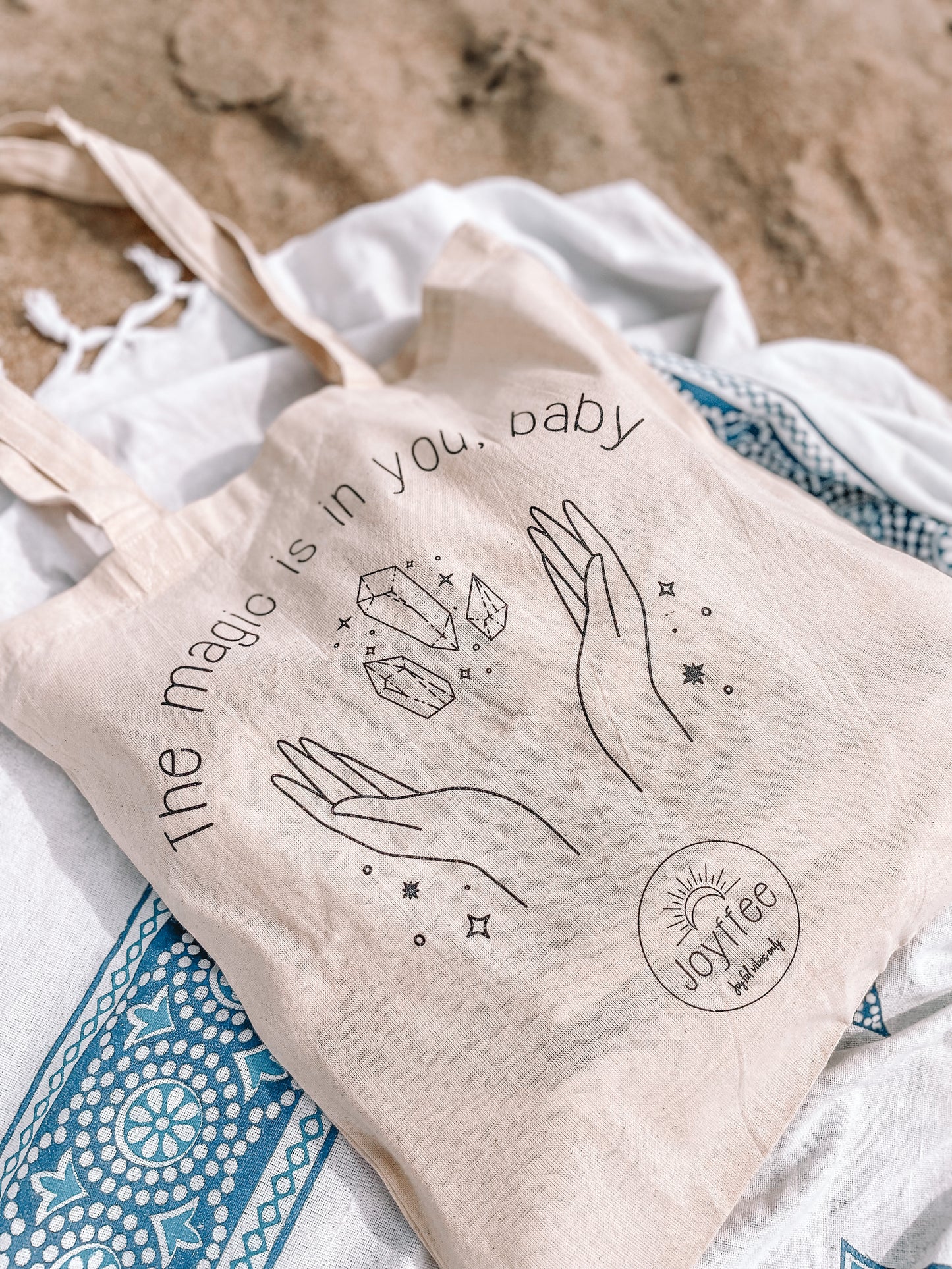 ☾ "The Magic is in you, baby!" tote bag
